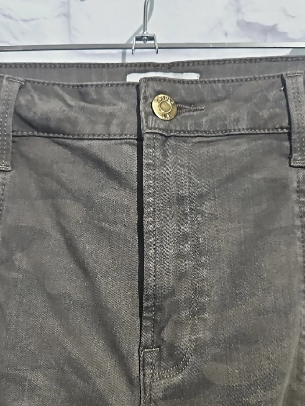 pistola Olive Green Camo Skinny Cargo Jeans - Picture 2 of 8